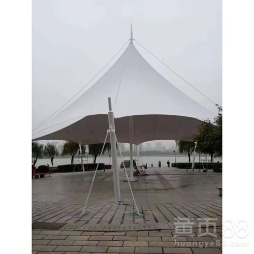 松江膜结构景观棚施工 现代工程艺术的实践与探索